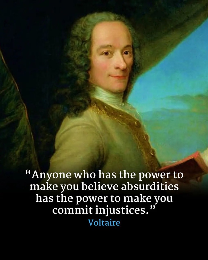 Voltaire (@voltairequote) on Twitter photo 