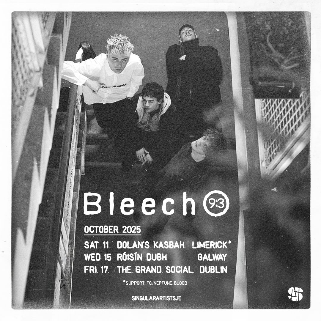 singularartists's tweet image. NEW + ON-SALE : #Bleech93 

IE TOUR : OCT 2025

@mydolans : LK *
SAT, 11TH OCT 25

@roisindubhpub : GAL
WED, 15TH OCT 25

@TGSDublin : DUB 
FRI, 17TH OCT 25

+ Tickets are now LIVE!!

GET INVOLVED ⬇️
singularartists.ie/show/bleech93/