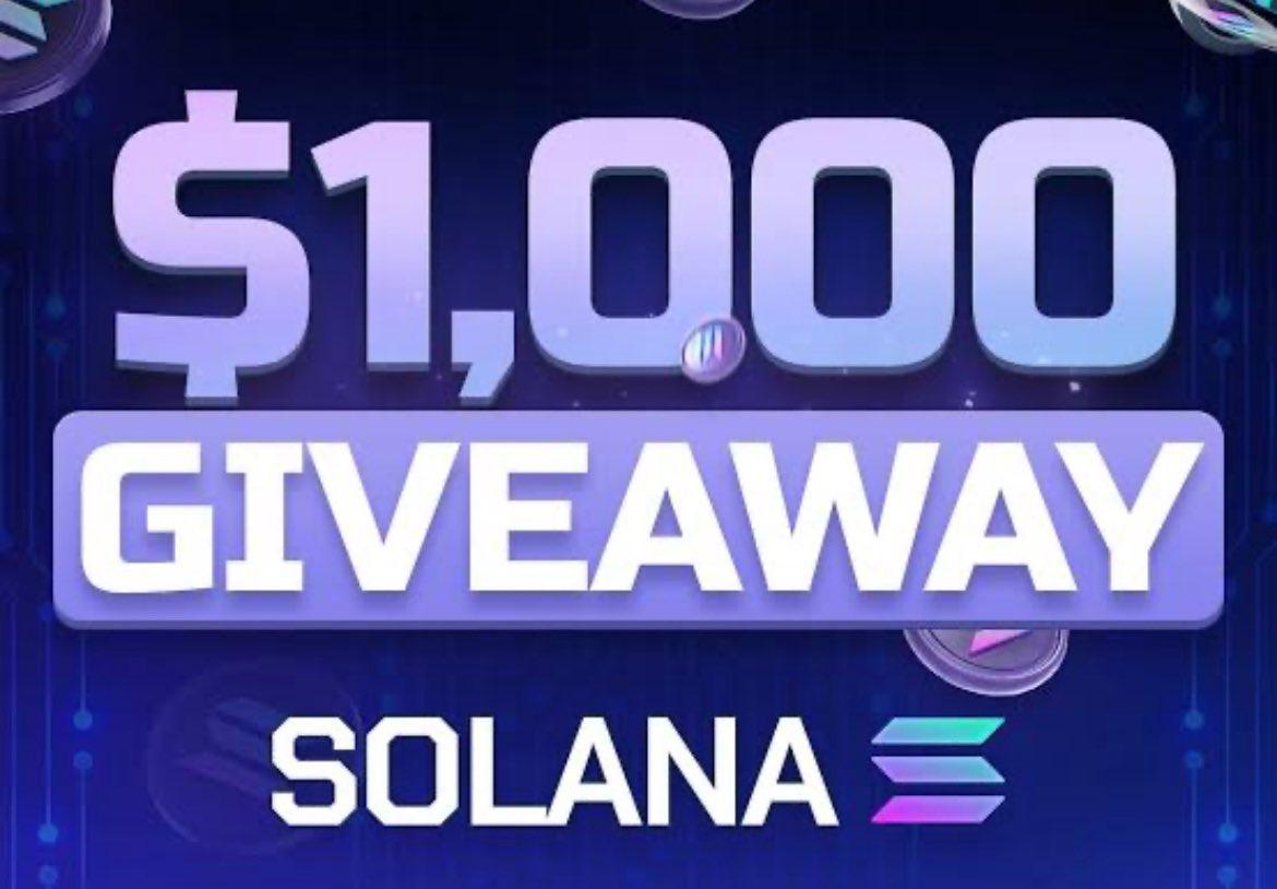 Giving away $1000 USDC 🎁

Rules:
- Follow <a href="/LaunchMyNFTs/">LaunchMyNFTs 🚀</a> 🔔
- Like &amp; retweet this ☑️
- Drop your $SOL wallets ⬇️

Picking a random winner in 48 hours⏳

Good luck 👍🏻