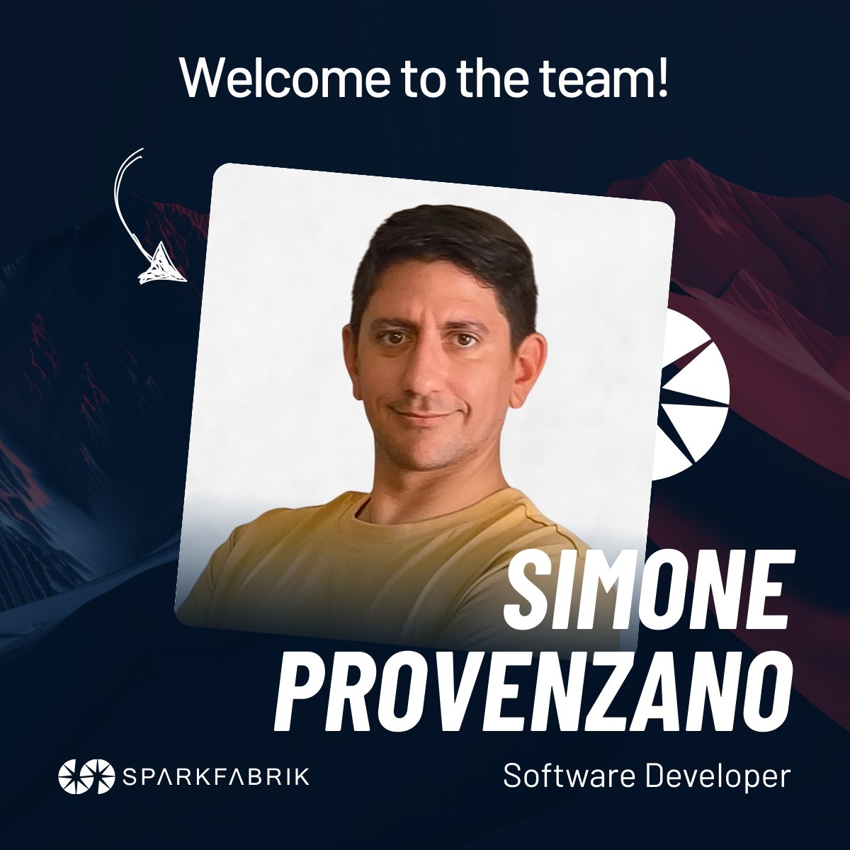 SparkFabrik's tweet image. Benvenuto in SparkFabrik, Simone! Non vediamo l’ora di volare con te verso nuovi progetti.

#SparkFabrik #WelcomeSparker #BeTheSpark