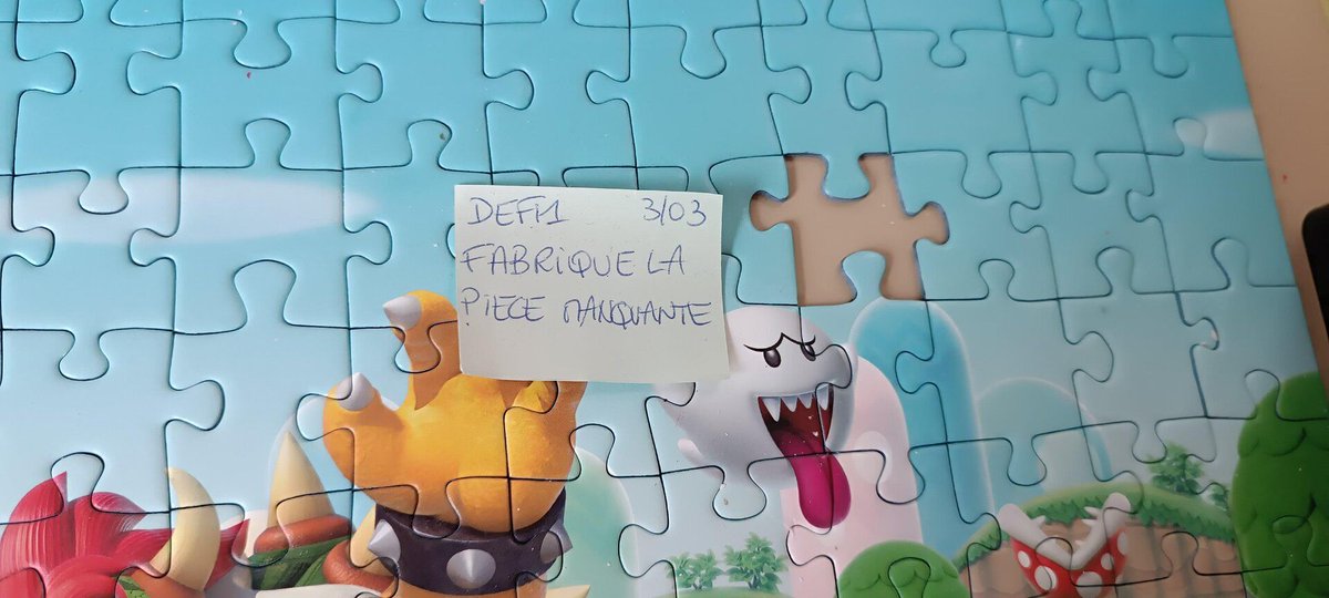 fablabalecole's tweet image. À Commeny (95), les CE1-CE2 de Mme Cheriot ont pris l’initiative d’allonger la vie du matériel de classe : puzzles, palets,… 
Dans une logique éco-responsable, ils ont conçu, découpé, poncé et peint des pièces pour réparer ou maintenir les objets de l’école.
 #FabLabalEcole