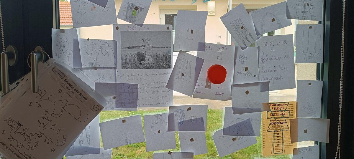 fablabalecole's tweet image. À Commeny (95), les CE1-CE2 de Mme Cheriot ont pris l’initiative d’allonger la vie du matériel de classe : puzzles, palets,… 
Dans une logique éco-responsable, ils ont conçu, découpé, poncé et peint des pièces pour réparer ou maintenir les objets de l’école.
 #FabLabalEcole