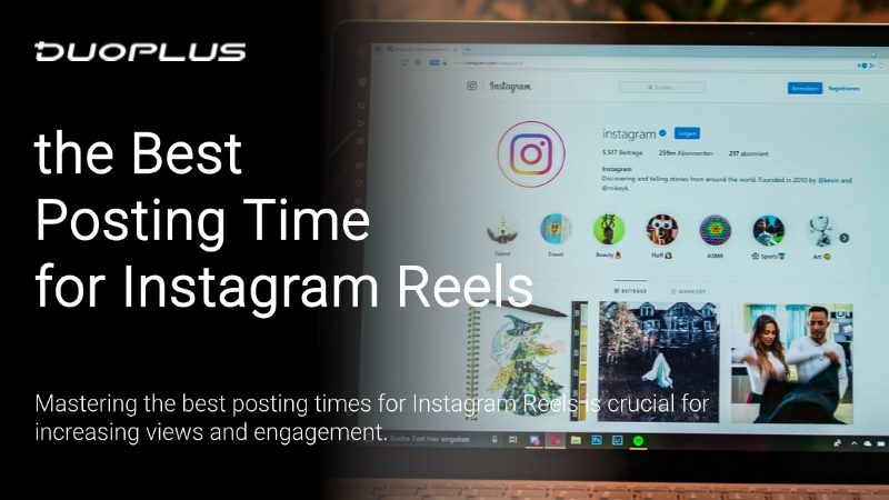 DuoPlusCloud's tweet photo. Want your #InstagramReels to get more views & engagement? 🚀
Our new guide reveals:
✅ Best posting times
✅ Industry-based strategies
✅ Tips to test & optimize
Full article👉 : https://t.co/TkdVMaxaw0
🥳Free Try Now : https://t.co/yw0NnDPIa5
#DuoPlus #instagramreels #post https://t.co/cKPE6jdVXA