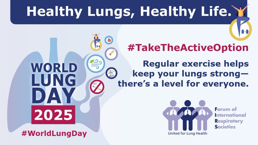 🏃🏽‍♀️Small steps matter: this #WorldLungDay, discover how staying active supports stronger lungs and a healthier life. 📷Tips bit.ly/WLDtips 📷More resources from
 bit.ly/keeplungshealt…
#Healthylungs #safeanesthesia #clearairways #safesurgery
 #ASAR2025