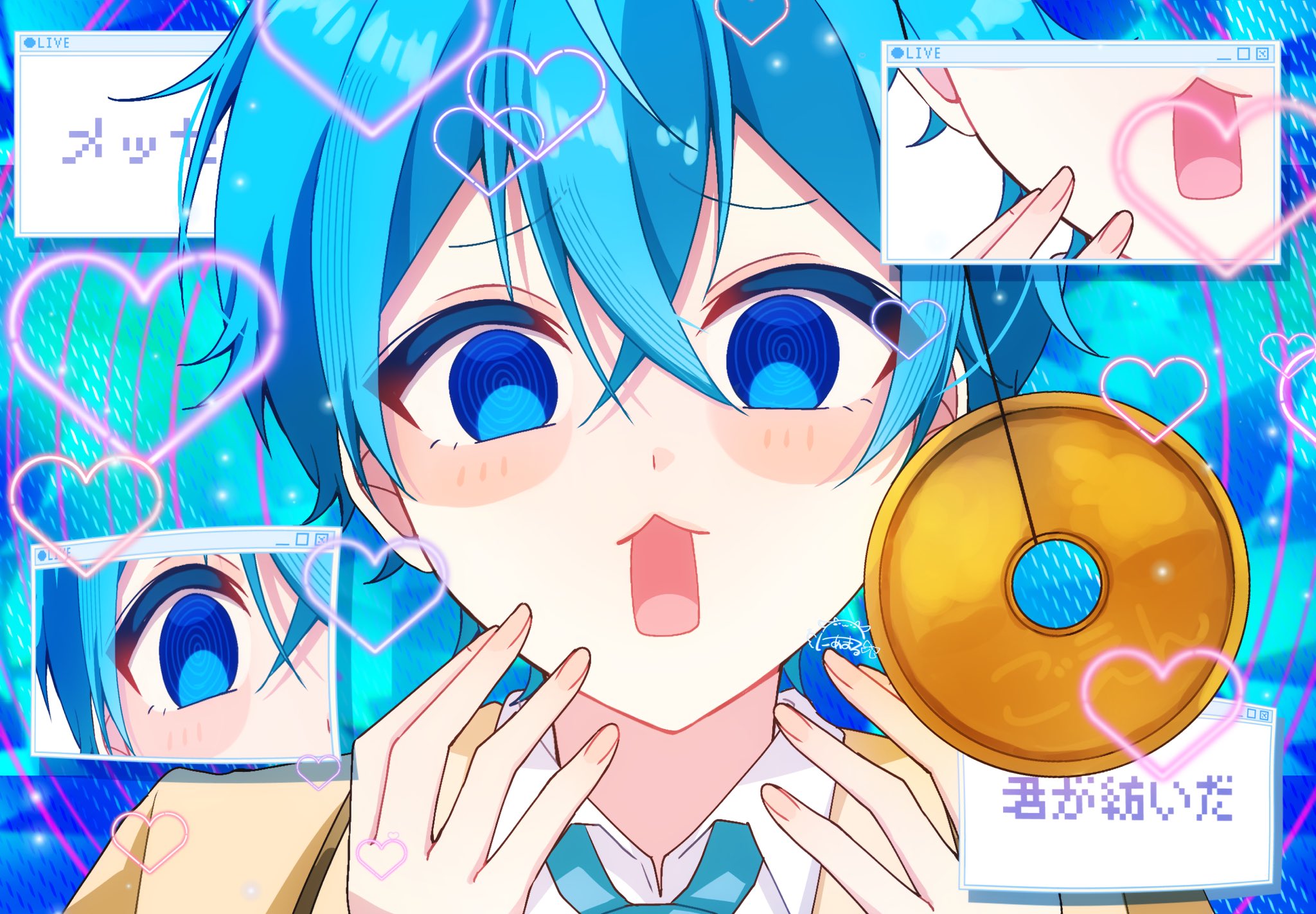 まころん様　お知らせあり 録画: ころんくん×心音の限定写真プレゼントするぜ 今日の配信