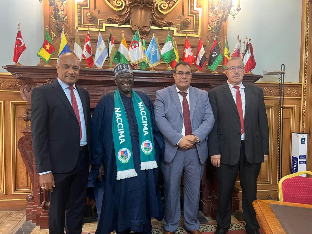 NACCIMA30's tweet photo. NACCIMA Delegation at IATF 2025, Algiers
The Nigerian Association of Chambers of Commerce, Industry, Mines and Agriculture (NACCIMA), led by its National President and Chairman of the Organized Private Sector of Nigeria (OPSN), Engr. (Dr.) Jani Ibrahim, mni, OON... https://t.co/55iEfhKuYd