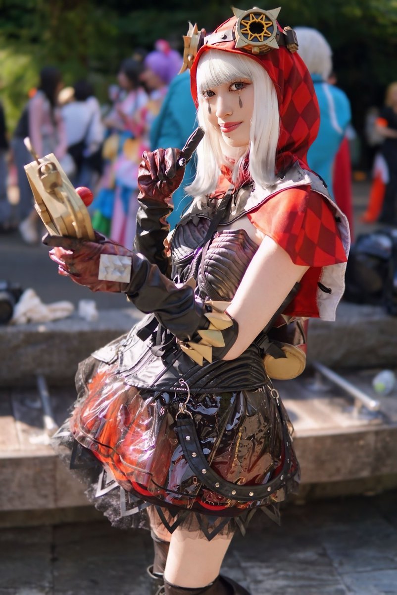 iyu_o0's tweet photo. ⚠︎cosplay
第五人格/機械技師/赤ずきん

 #アコスタ池袋 https://t.co/OfGzsQGeJI
