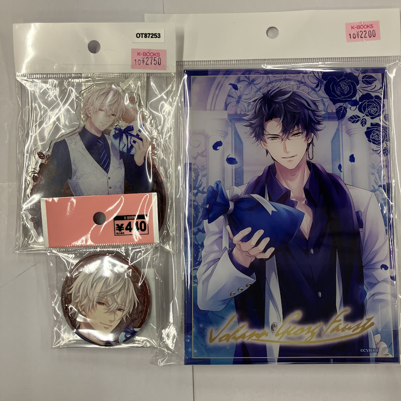 イケメンヴァンパイア ヴォルフガング・アマデウス・モーツァルト グッズセット 卓上ブリキプレート大 紋章マグネット付【イケメンヴァンパイア