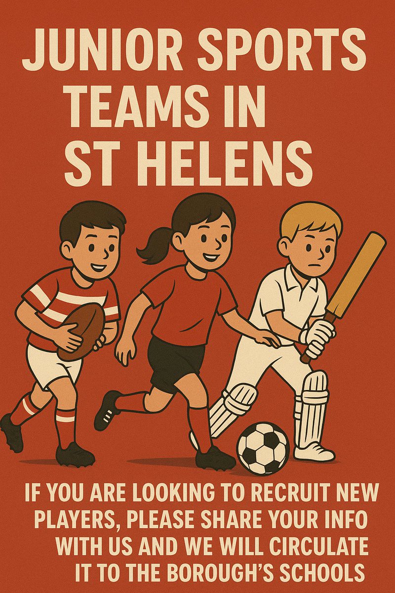 ARE YOU LOOKING FOR NEW TEAM MEMBERS?
 
If so, please post your posters / advertisements below and we will share them with your local schools!
 
We will do this on a monthly basis so any received by 30th September will be sent then!