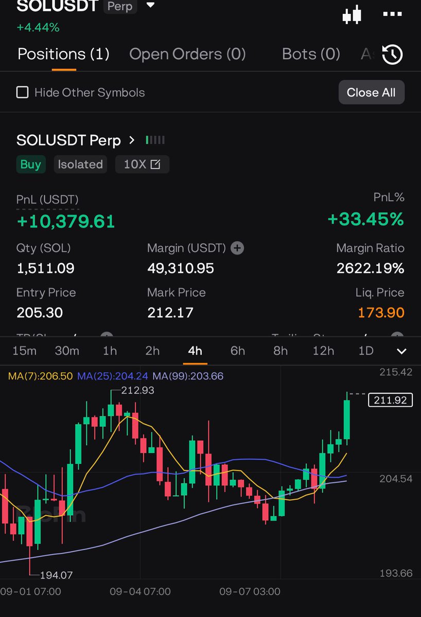 Hadi artık yıkkkkk geeeçççç bubaaanııııııı $SOL AAANAAAAA    :)