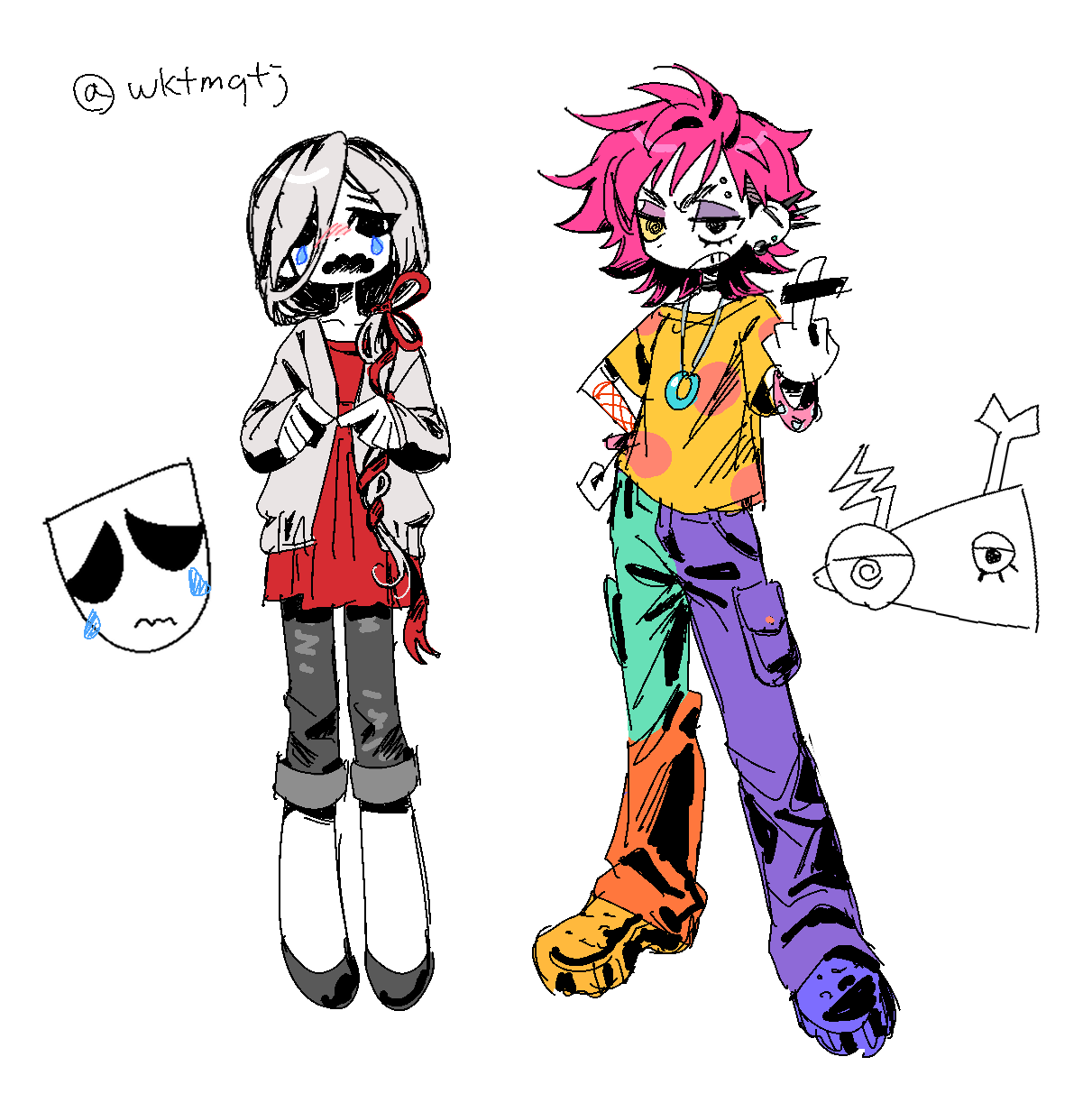 スレッドくん・ハンドメイドプラグ Thread Drawin' オリジナル スレッドくん・ハンドメイドプラグ Thread Drawin' オリジナル