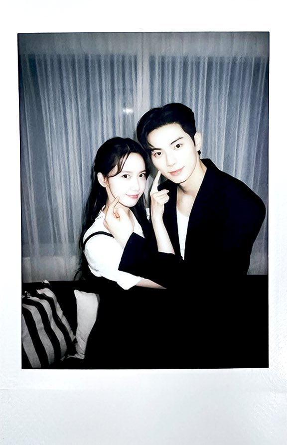kdramamiss's tweet image. yoona and chaemin polaroids cuteness overloaded 🫶
