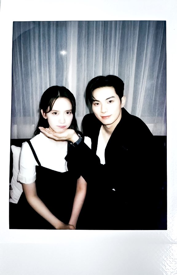 kdramamiss's tweet image. yoona and chaemin polaroids cuteness overloaded 🫶