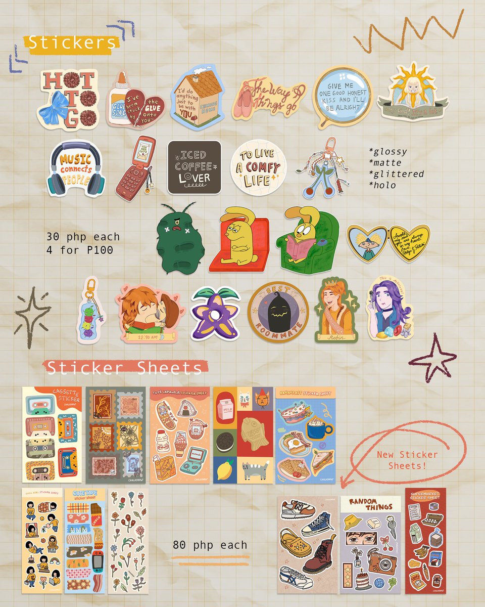 chalkohh's tweet photo. It’s my first time to join an event with @wetmarketph ✨
Happening on Sept 11 (Thursday) 11AM - 8PM at Mabuhay Tea House 😊 

Feel free to check my catalog and photos of my actual NEW sticker sheet designs!

Event is ✨FREE ENTRANCE✨ please do drop by! See you there 👋🌼 https://t.co/FXyq3vKS4O