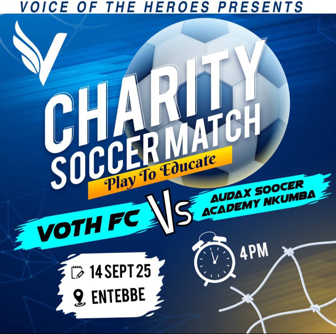 ⚽💥 Clash of the Titans! 

VOTH FC vs Audax Soccer Academy

Who’s taking the crown? 👑🔥 

Every goal brings us closer to change #PlayToEducate. 

#LiveByExample