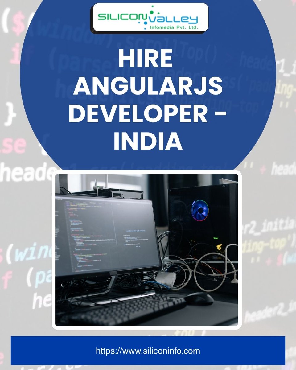 InfomediaV35447's tweet image. Silicon Valley Infomedia offers expert solutions to Hire AngularJs Developer and streamline Angular Outsourcing India services.
siliconinfo.com/hire-dedicated…
E-Mail:webmaster@siliconinfo.com
#HireDedicatedDeveloper #HireAngularJsDevelopers #AngularJs #Outsourcing