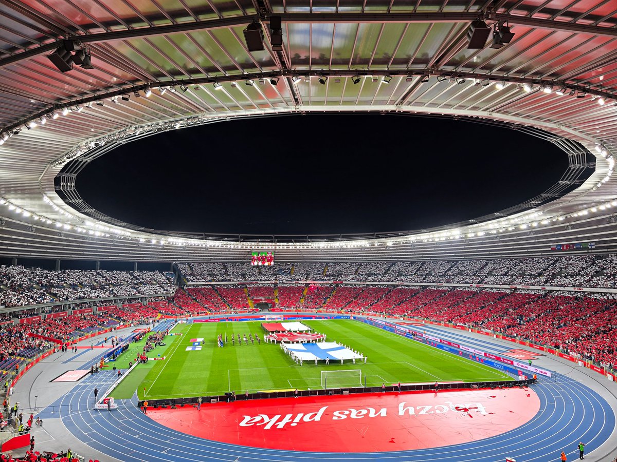 tomoffootball's tweet image. 7.9.2025
Poland 3-1 Finland
WC Qualification🌍🏆 #POLFIN

Finland hopes for qualifying next year World Cup barely exists after defeat in Chorzów. Match did not leave much tell to posterity beside great time in the city around match and WRWE delegation half time show with police.