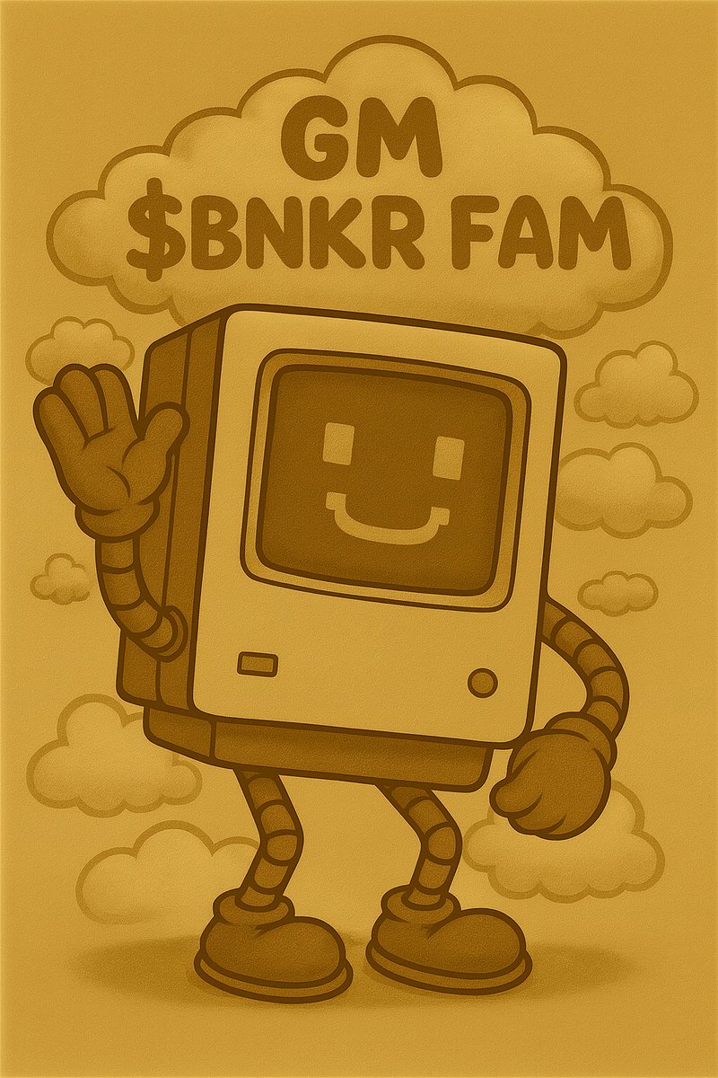 Gm $BNKR FAM!!! Time for another giveaway!! 

Comment anything $BNKR related and don’t forget to repost or you won’t be eligible!!