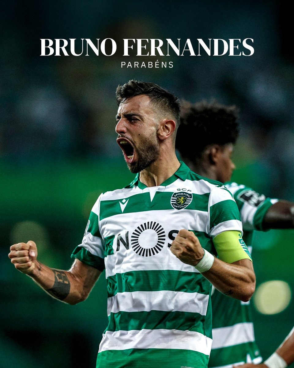 Um Leão e Capitão que marcou a nossa história 🦁

Parabéns, <a href="/B_Fernandes8/">Bruno Fernandes</a> 🫡 #BDaySCP