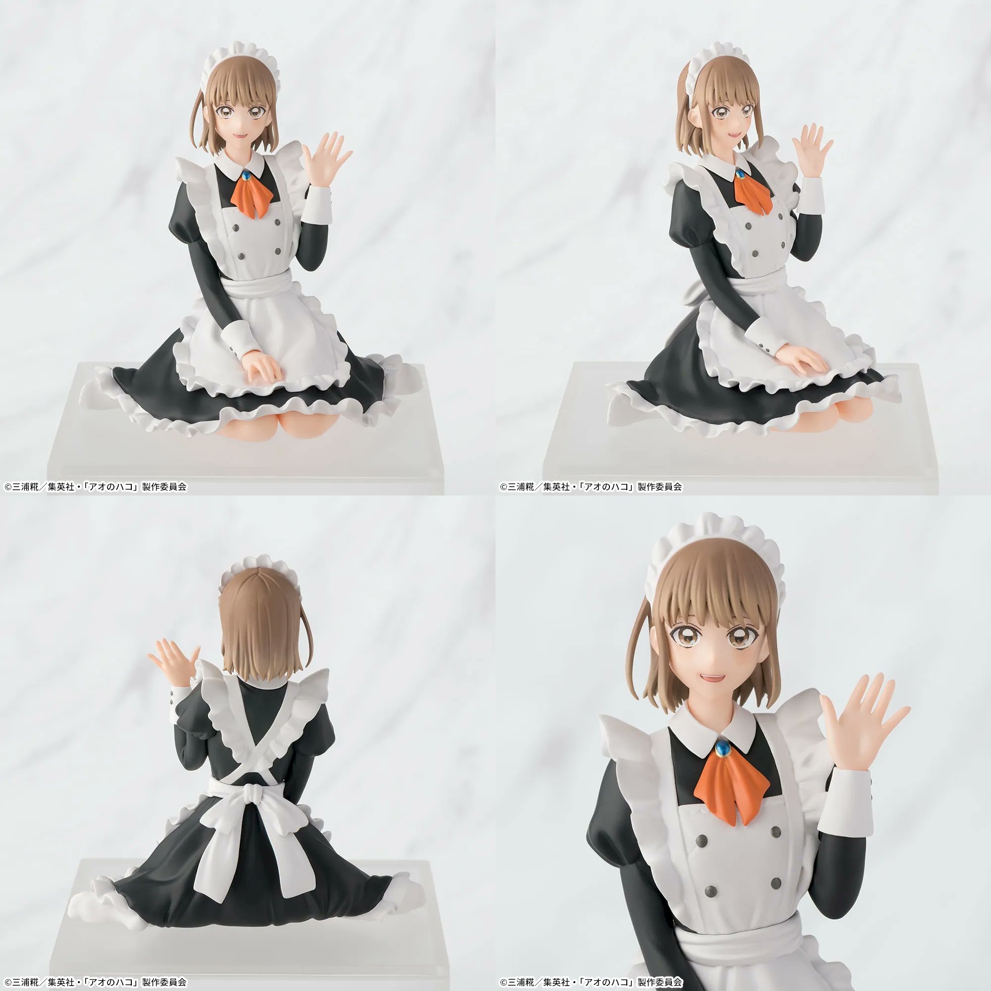 中古】【未開封】【セット】アオのハコ 鹿野千夏・蝶野雛 フィギュア