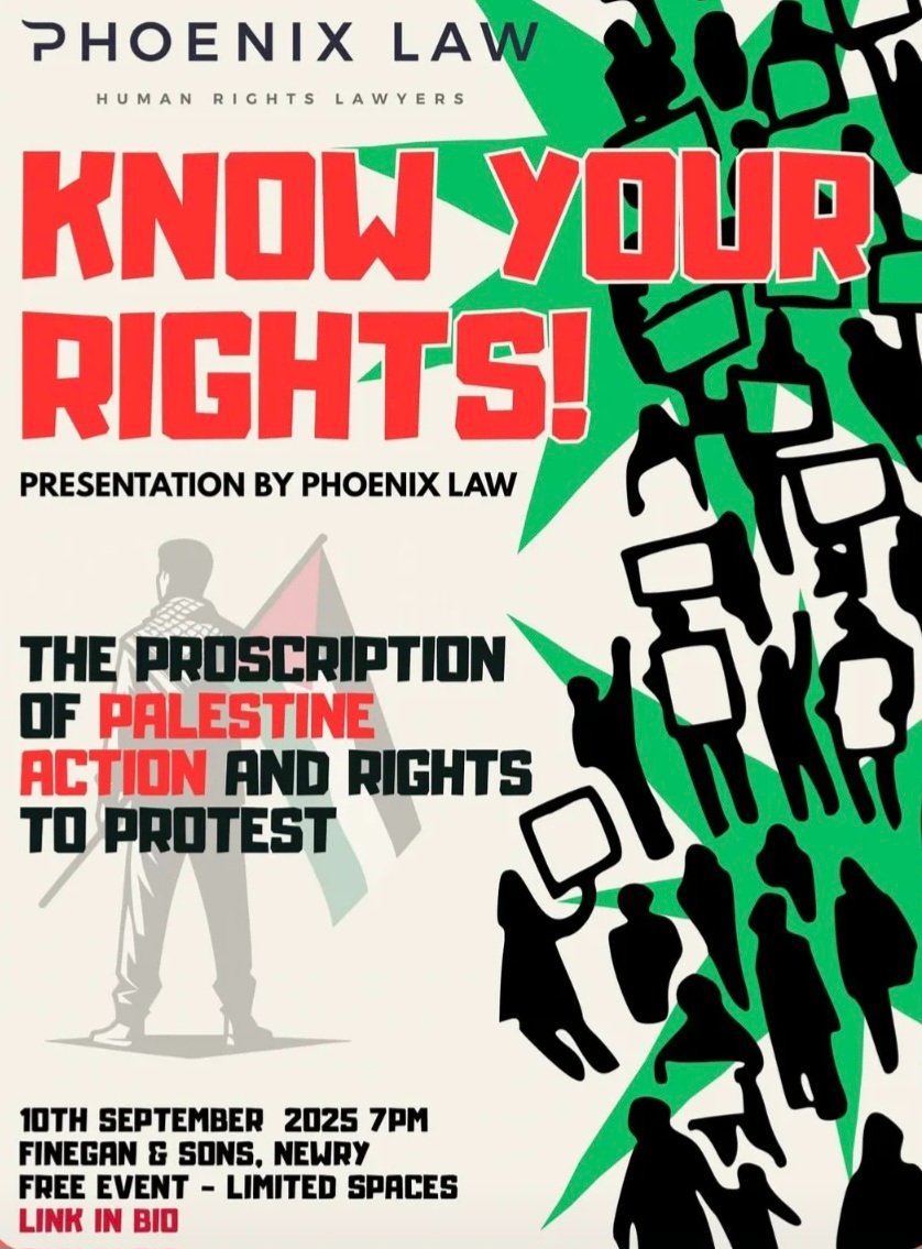 Presentation from <a href="/PhoenixLawHR/">Phoenix Law Belfast</a> 

Wednesday 10th Sept

Newry 

eventbrite.co.uk/e/know-your-ri…