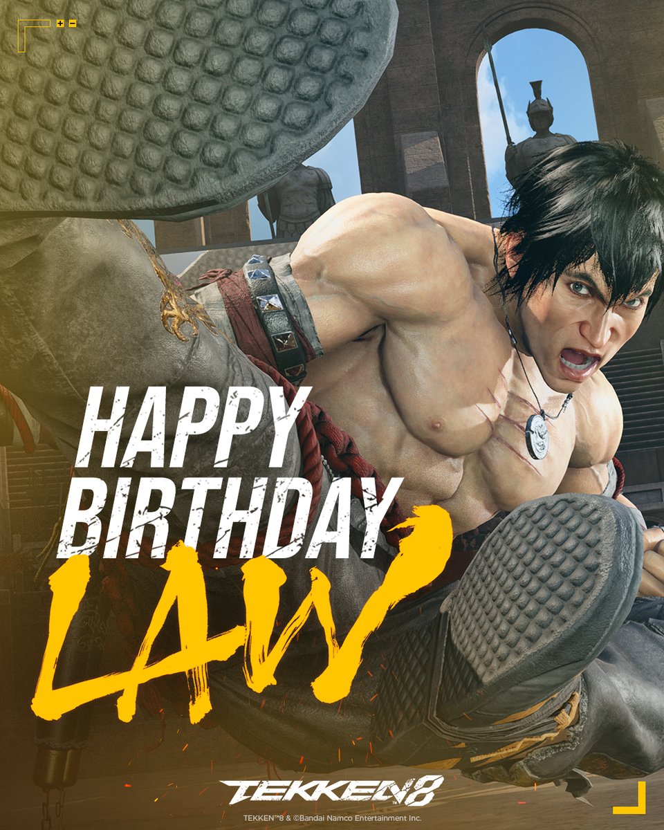 TEKKEN_Project's tweet photo. 🎊---------------
HAPPY BIRTHDAY
　　ロウ
---------------🎊

「金持ちは敵だ！」

9月10日は
“伝説の龍”
「マーシャル・ロウ」の誕生日🎉🎂

特別な1日をお祝いしましょう！🎈✨

鉄拳キャラ誕生日リスト👇
https://t.co/nTyrmPGtp7

🤜#マーシャル・ロウ生誕祭 #TEKKEN30th https://t.co/p4c3V2yciB