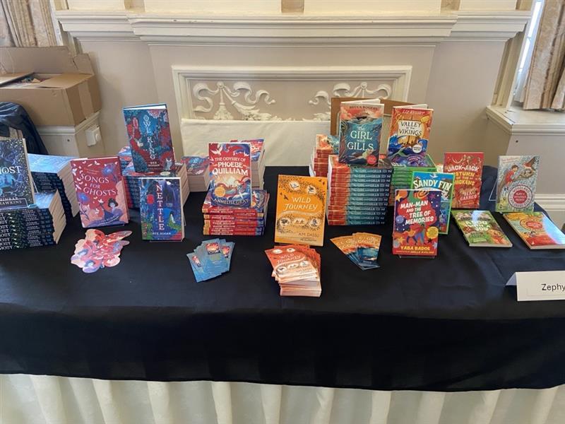 We had a great time at #YLGconference2025 this weekend, talking to lots of lovely librarians about all our wonderful books! 

Zephyr author A.M. Dassu <a href="/a_reflective/">A.M. Dassu BOOK UPDATES - Insta: @a.m.dassu</a> spoke on the 'Journeys through Middle Grade' panel, talking about her gorgeous upcoming book, Wild Journey🪶