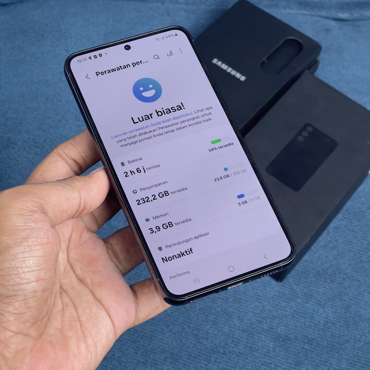 jodhafes's tweet image. Samsung S23 (basic)
Ram 8gb, internal 256gb
Fisik 99% mulus like new
Fungsi 100% normal no minus
Ex garansi resmi SEIN
Kelengkapan fullset ori (dus, kabel)

Harga 6.700.000
Lok Jogja / COD menyesuaikan 

WA 0812-3331-2818
Atau inbox
#wts #hpsecond #samsungsecond