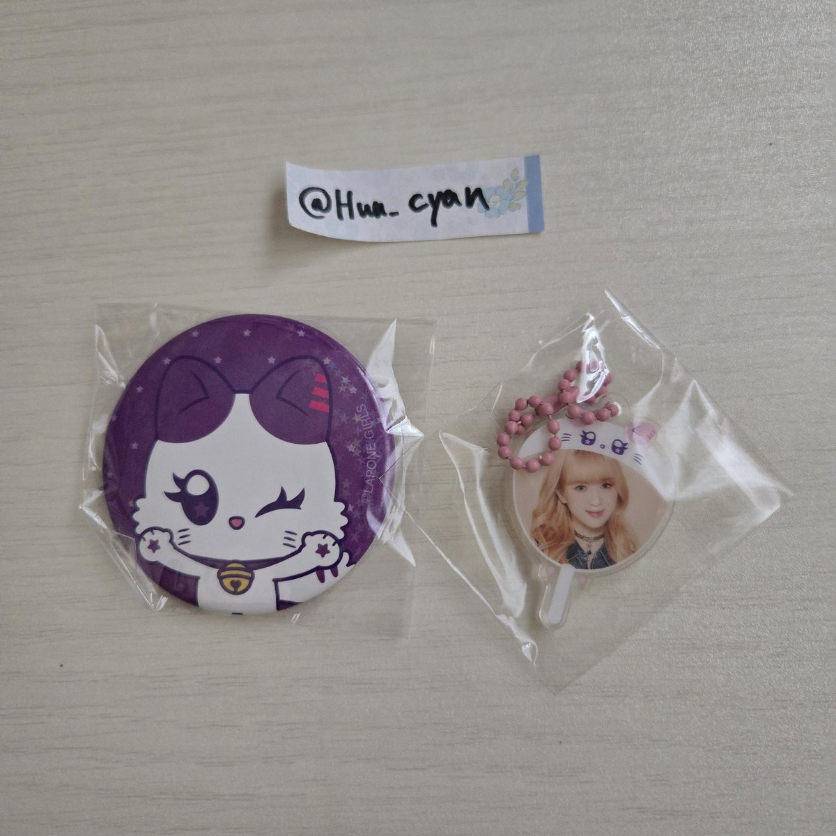ME:I THIS IS ME:I ガチャガチャ カプセルトイ

求▶村上璃杏 リニャン 

譲▶缶バッジ：佐々木心菜 ココニャ
ミニうちわ：山本すず

🏣郵送希望
お気軽にお声掛けください

#ME_I交換 #ME_I