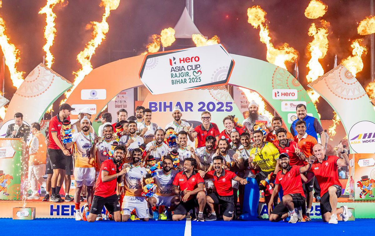 IncomeTaxIndia's tweet image. Income Tax Department proudly congratulates @jarmanpreet04 and the entire Indian Hockey team @TheHockeyIndia on winning Asia Cup 2025 in Rajgir, Bihar.

Sh. Jarmanpreet Singh is posted as Income Tax Inspector (ITI) in Pr.CCIT Region, Karnataka &amp;amp; Goa (@IncometaxKarGoa ).