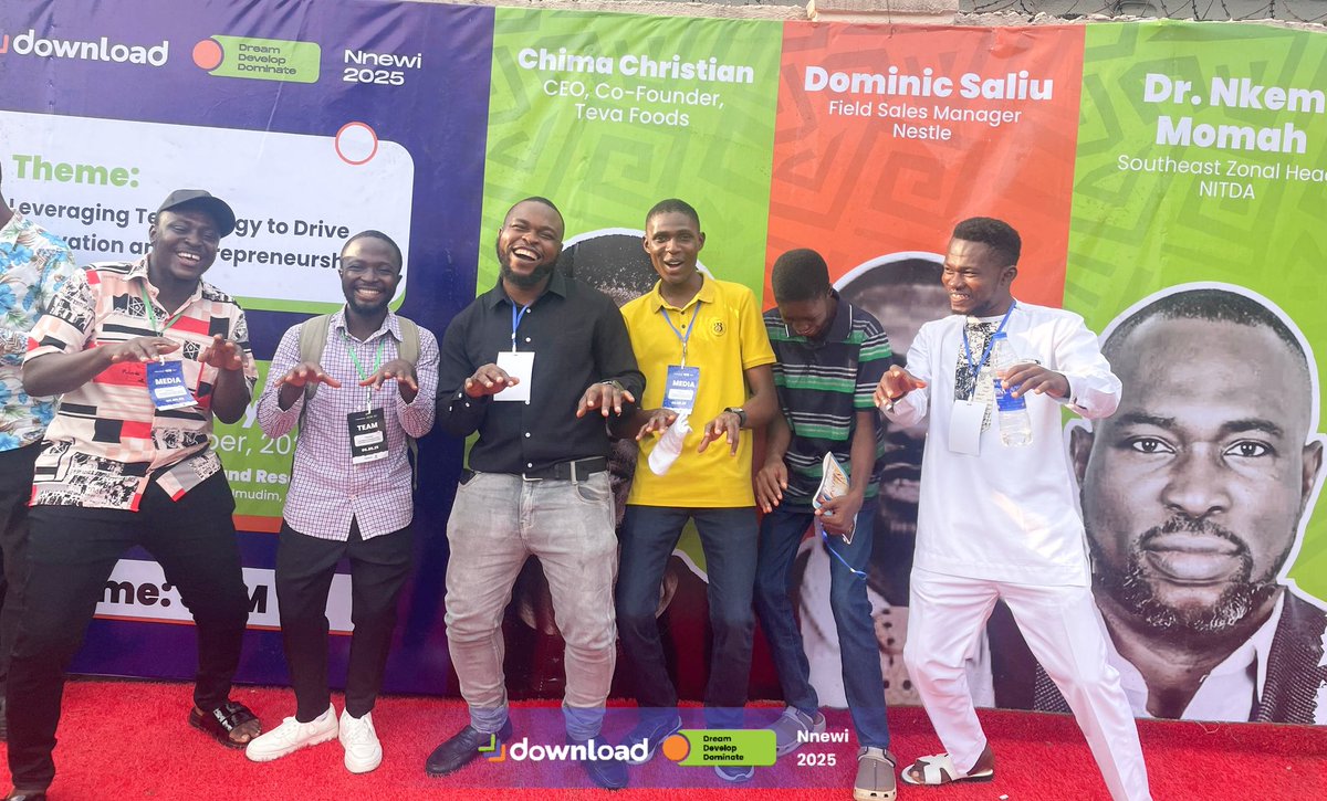 ICEHub_Africa's tweet image. Indeed it was a celebration for us!

ICEHub, Big Things Starts Here!

#Download2025
#DownloadTechEvent
#TechEventNnewi
#NnewiTechEcosystem
#Nnewitechconference