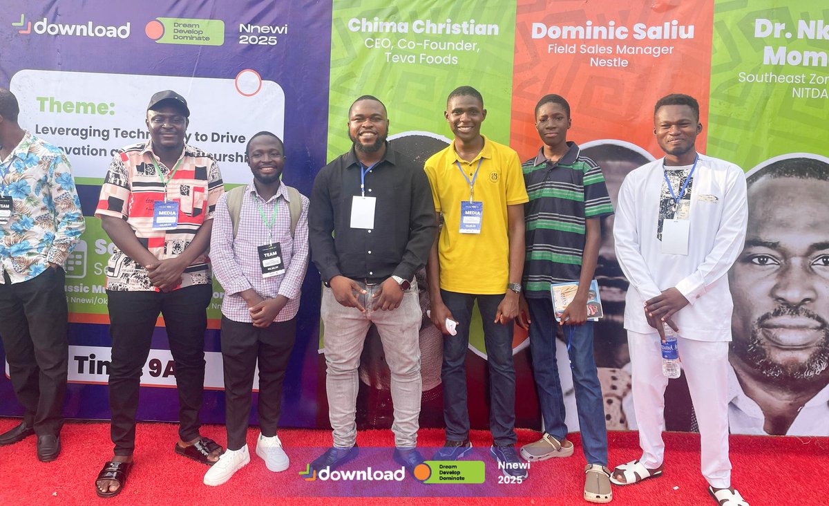 ICEHub_Africa's tweet image. Indeed it was a celebration for us!

ICEHub, Big Things Starts Here!

#Download2025
#DownloadTechEvent
#TechEventNnewi
#NnewiTechEcosystem
#Nnewitechconference