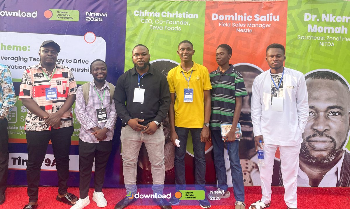 ICEHub_Africa's tweet image. Indeed it was a celebration for us!

ICEHub, Big Things Starts Here!

#Download2025
#DownloadTechEvent
#TechEventNnewi
#NnewiTechEcosystem
#Nnewitechconference