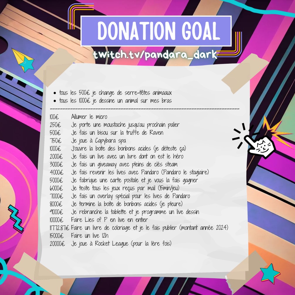 Pandara 🐼 (@pandara_dark) on Twitter photo #donationgoal pour l'event <a href="/UfaTwitch/">United For Animals</a>  sur la cagnotte globale! #donationgoal pour l'event <a href="/UfaTwitch/">United For Animals</a>  sur la cagnotte globale!