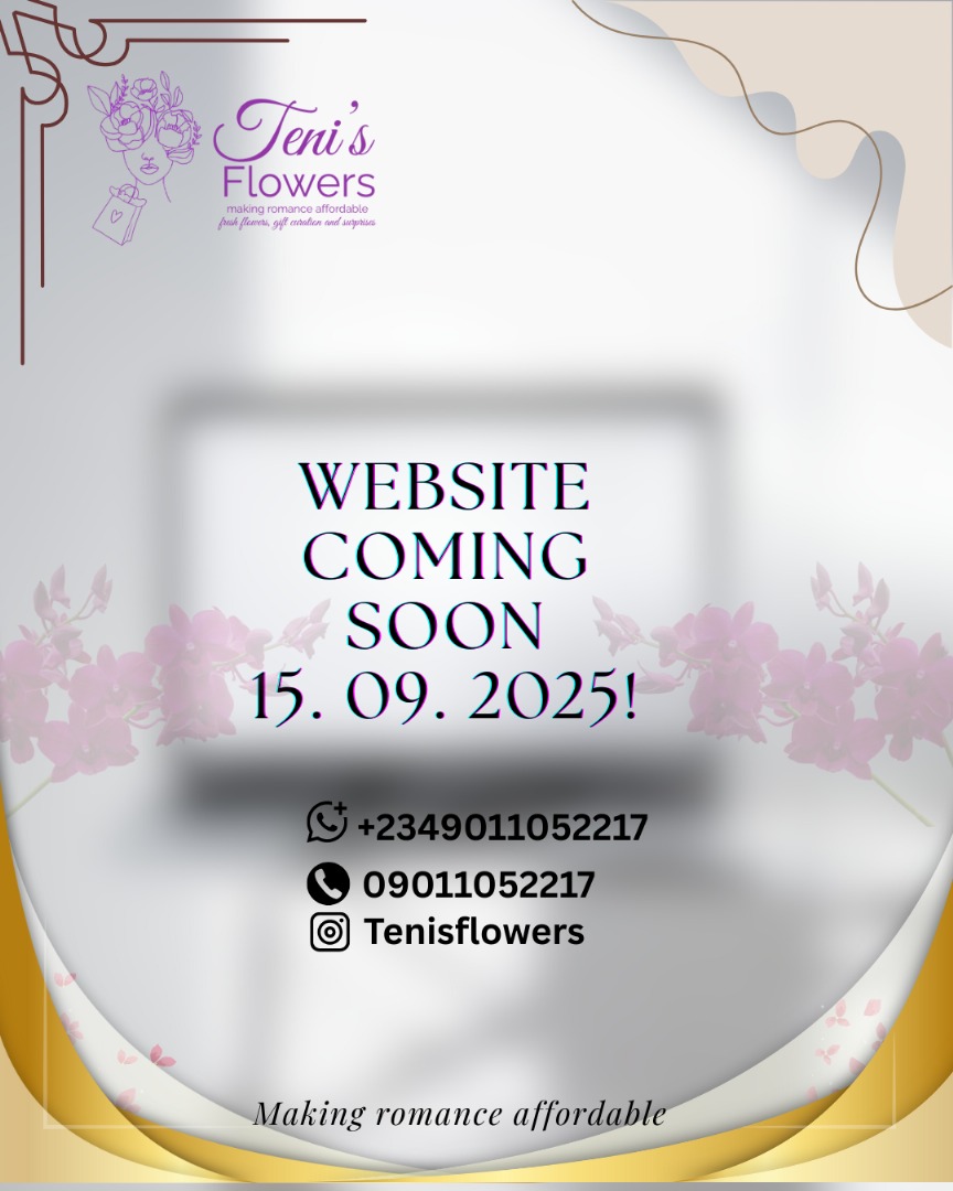 Ever experienced late delivery in placing your orders for fresh flowers? Worry no more, our website for placing orders immediately will be live next week Monday. No more saying sorry, I didn't see your dm immediately.