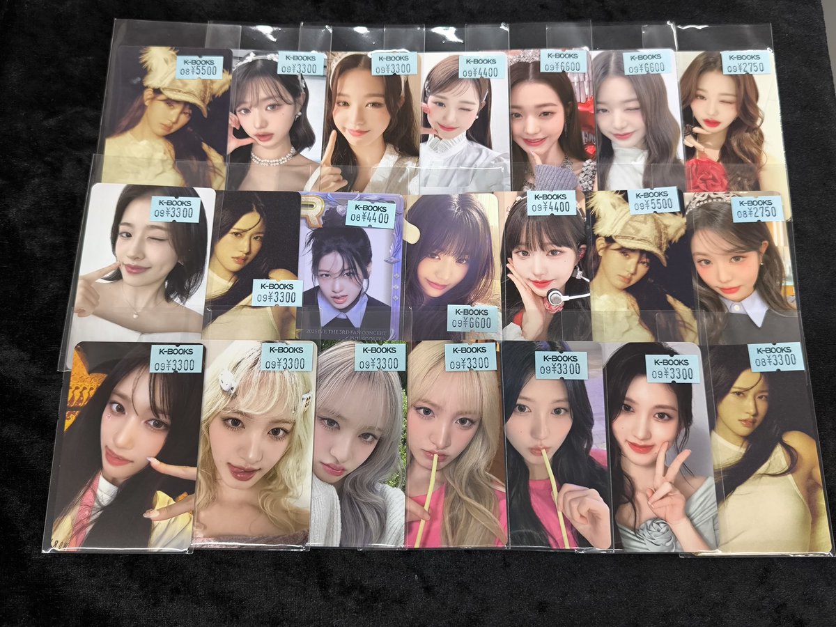 IVE 🪽 【商品紹介】 新作から旧作のトレカ、グッズなど毎日入荷して