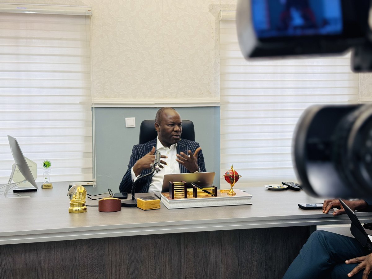 OfficialNCDMB's tweet image. Happening now 
Prof. Emmanuel Ibe Kachikwu shares industry insights at the NCDMB Business Mentorship Lecture Series, moderated by Richmond Osuji.

#NCDMB #BMLS #LocalContent