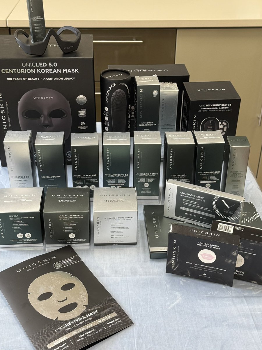 ✨ “The future of beauty is on its way… UNICSKIN! ✨From glow-boosting serums to next-gen LED masks &amp; cleansing brushes-science, skincare, and tech unite for your best skin! Coming soon… are you ready to shine?” 🌟
#unicskin  #exosomes #ledlights #drvching #PrecisionAesthetics