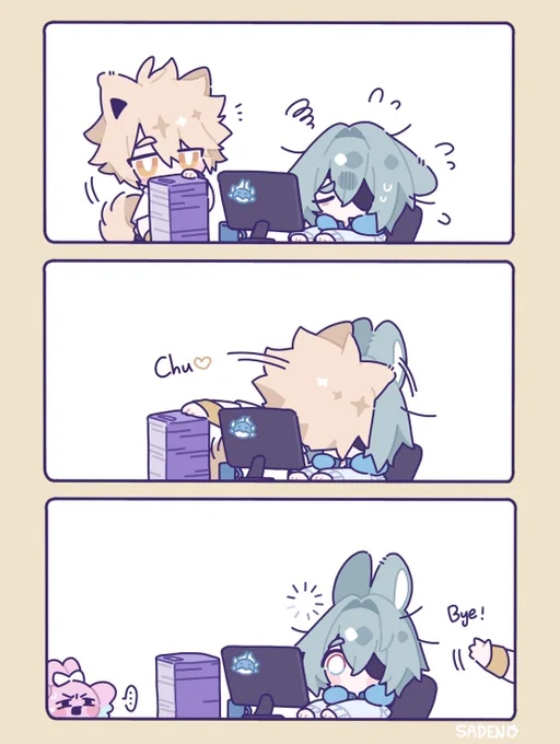 sneak attack💋 #phainaxa #ファイアナ 