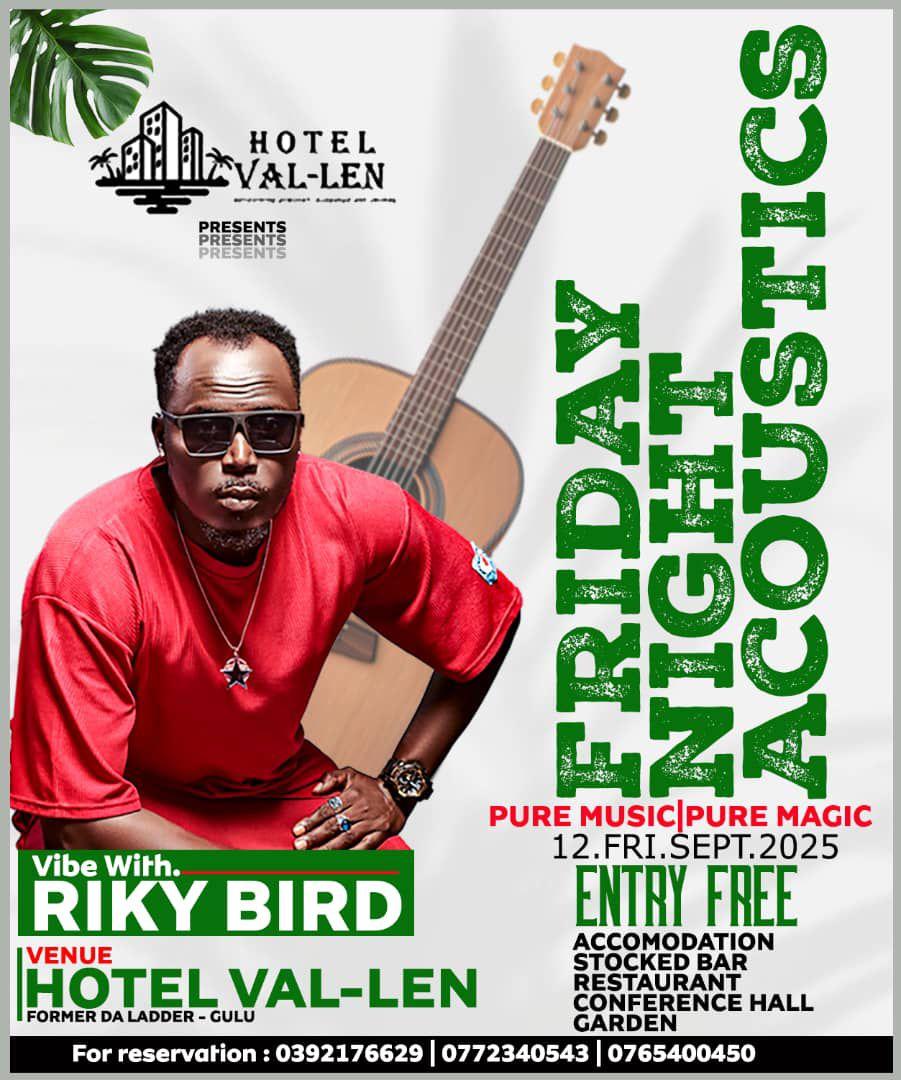 We're back with Friday night acoustics this Friday.
