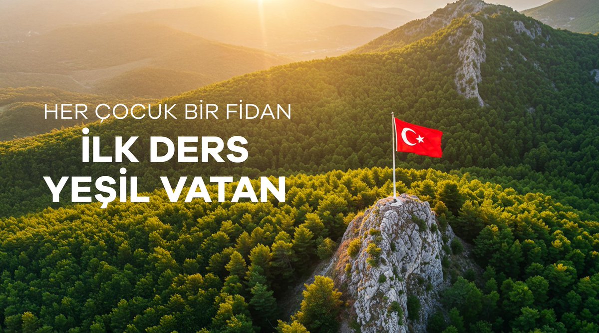 🌱 #HerÇocukBirFidan
Her çocuğumuz geleceğimizin umudu, her fidanımız yarınlarımızın nefesi.
Daha yeşil, daha güçlü bir Türkiye için;
çocuklarımızla birlikte fidan dikiyor, geleceğimizi büyütüyoruz. 🌳🇹🇷