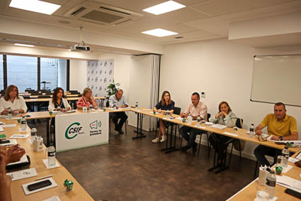 🟢La Ejecutiva de @CSIFNacional se reúne hoy con la Ejecutiva de @CSIF_uamadrid para abordar varios temas de actualidad.

👉Entre lo tratado, la recuperación del poder adquisitivo perdido, la equiparación salarial o la jornada de 35 horas.