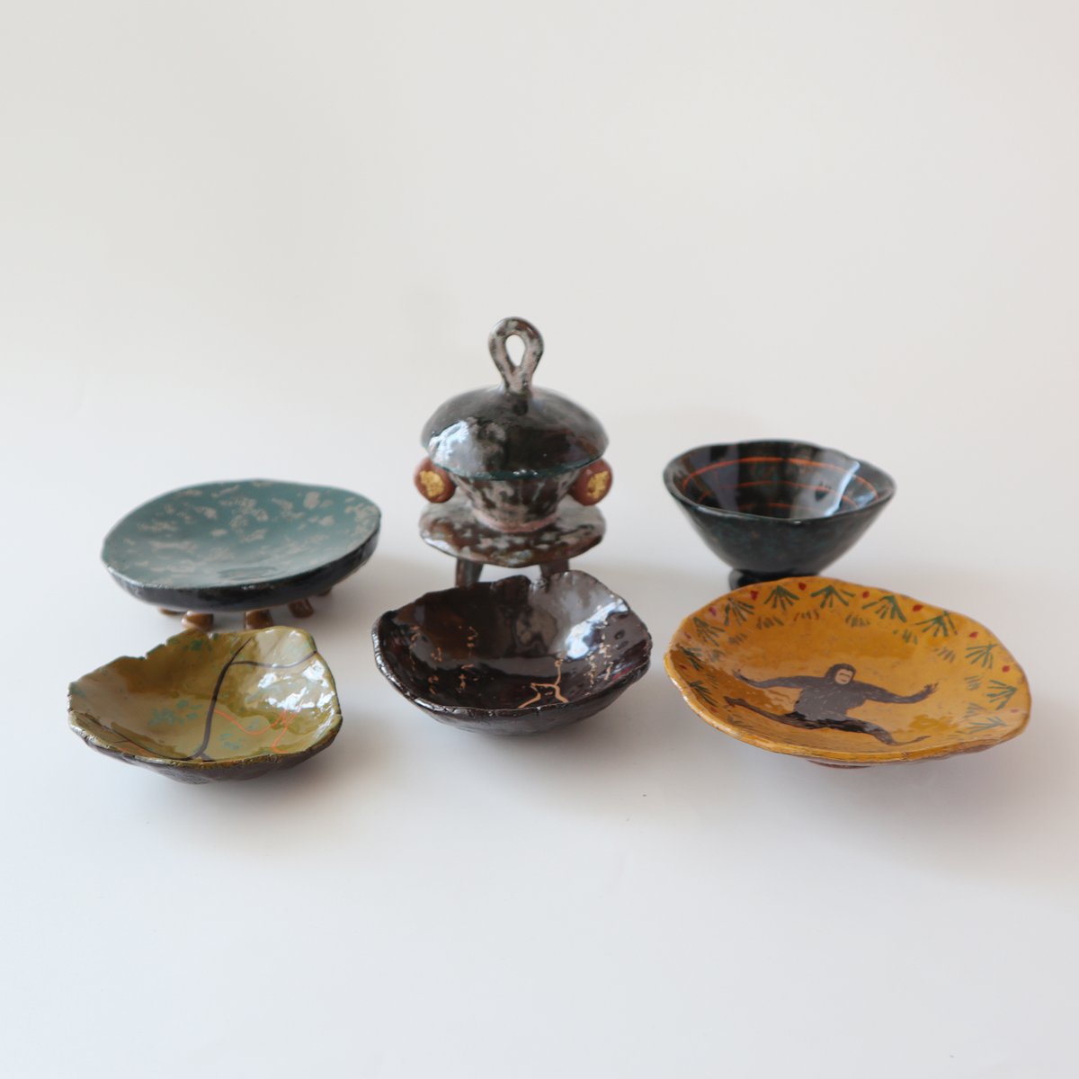 額陶画 陶額 「初春」