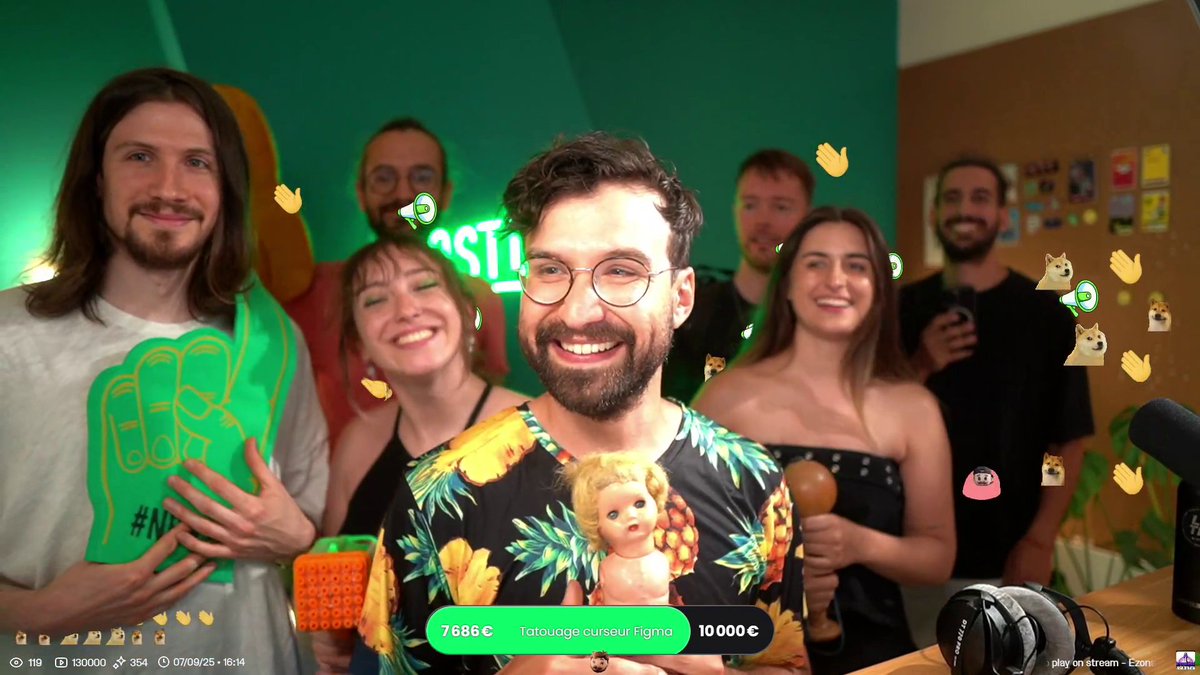 BastiUi's tweet image. J’ai participé au ZEVENT 2025 : Souvenirs 💚