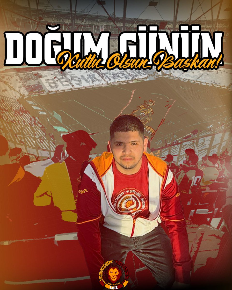 Koordinatörümüz Taha Haşimler’in doğum gününü kutlar, sağlıklı, sıhhatli ve Galatasaraylı nice mutlu yıllar dileriz.

İyi ki doğdun! <a href="/tahahasimlerr/">Taha Haşimler</a> 

#ultrAslanLİSE