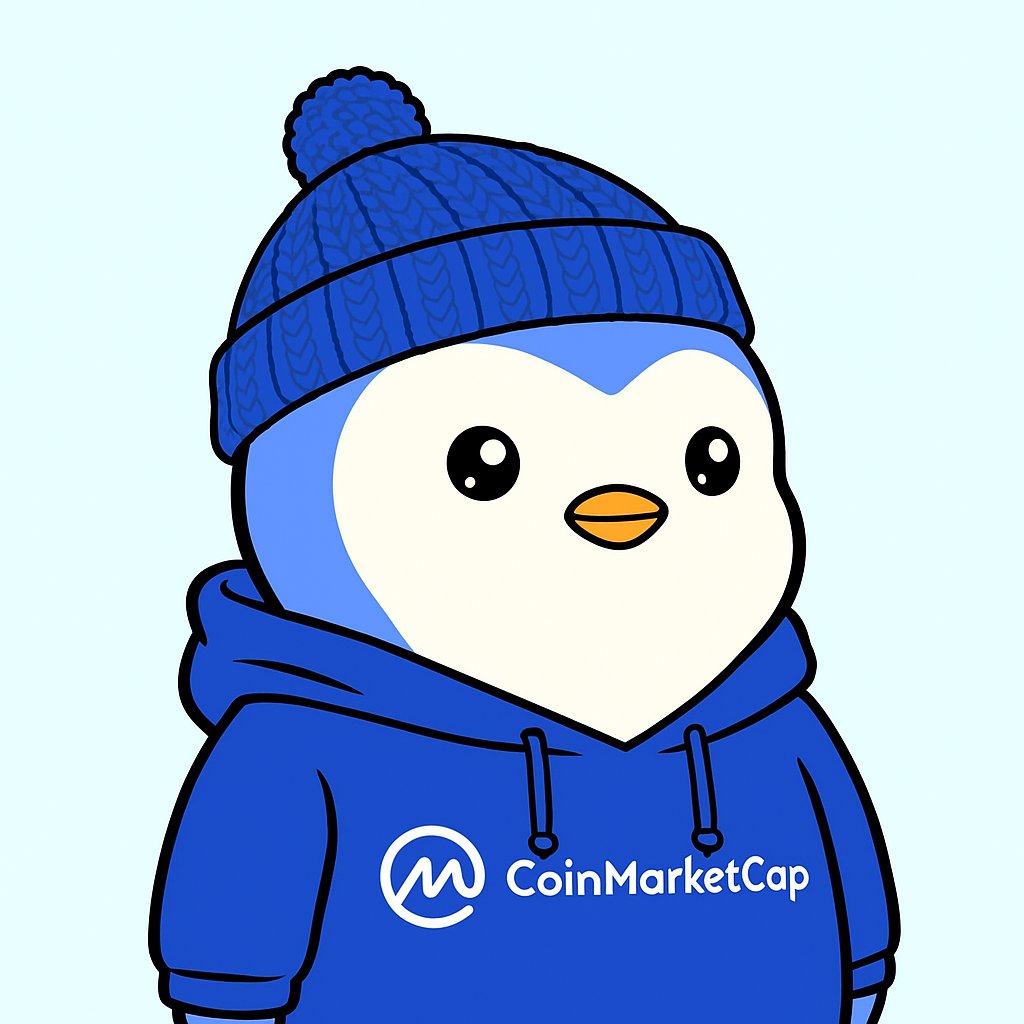Pm ♥️, Gm

BREAKING  NEWS:🚨 $PENGU (<a href="/pudgypenguins/">Pudgy Penguins</a>) is trending on CoinMarketCap

+9,51% today HIGHER 🐧
