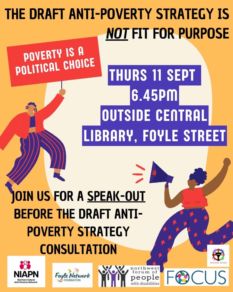 Join NIAPN and others Thursday 11 Sept at 6.45pm, Central Library. Get in touch to endorse or to speak!