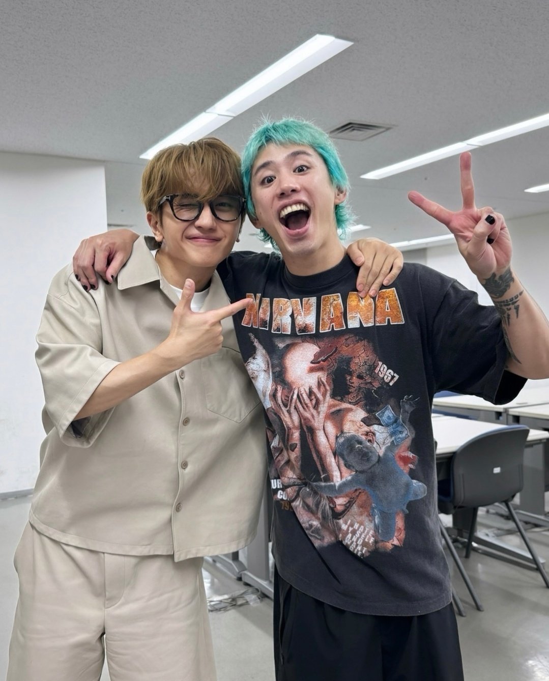 Nissy ぱん様 さっちゃんと東京ドームへ💓 お久しぶりのNissyはビジュも過去