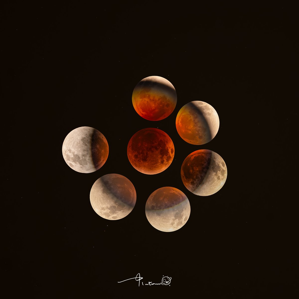 aes256ctr's tweet photo. #Eclipse #LunarEclipse2025 https://t.co/ofHI6slYcL