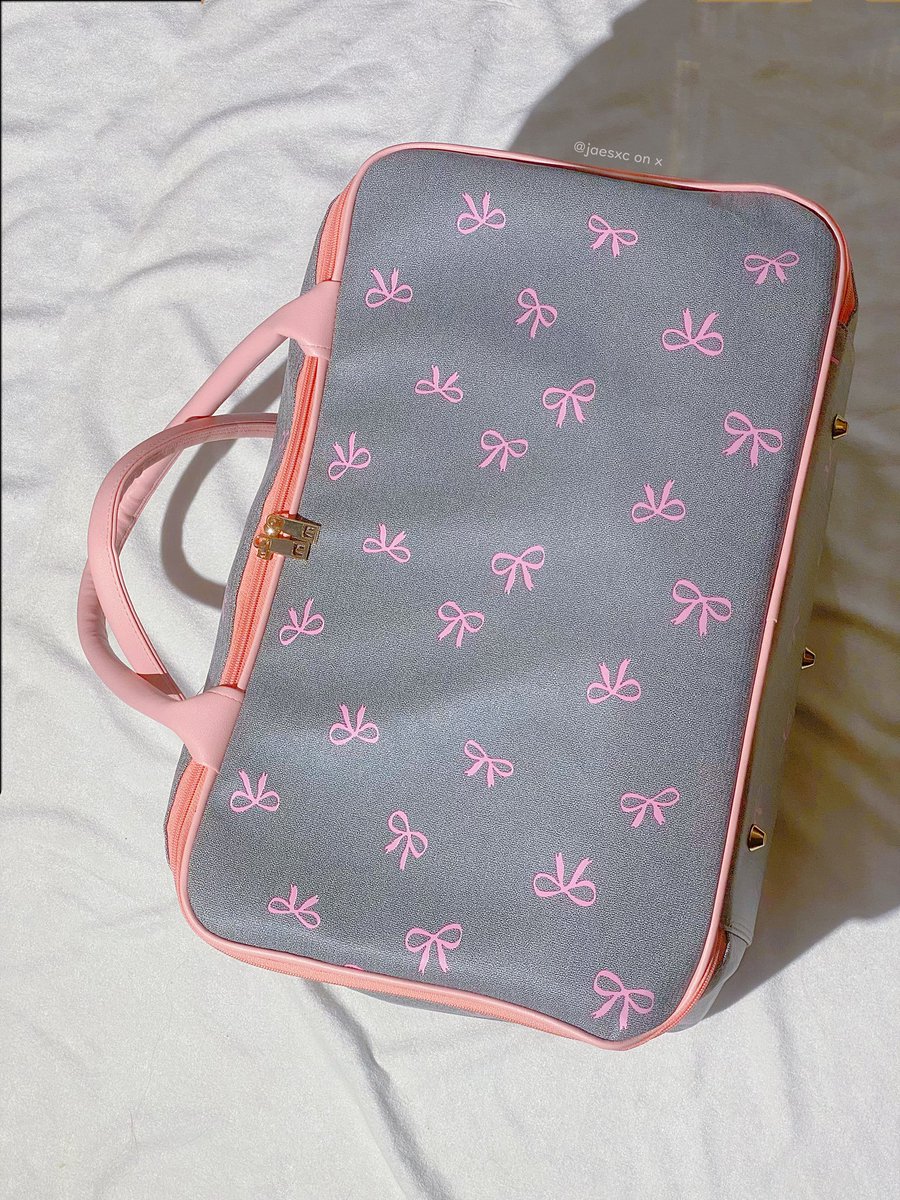 Your sweetest travel secret:

The coquette bag that turns every trip into a runway. 𐙚₊˚⊹♡